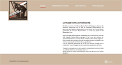 Desktop Screenshot of musee-raimu.com